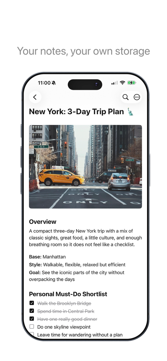 A Minimal Yet Powerful Markdown Notes App